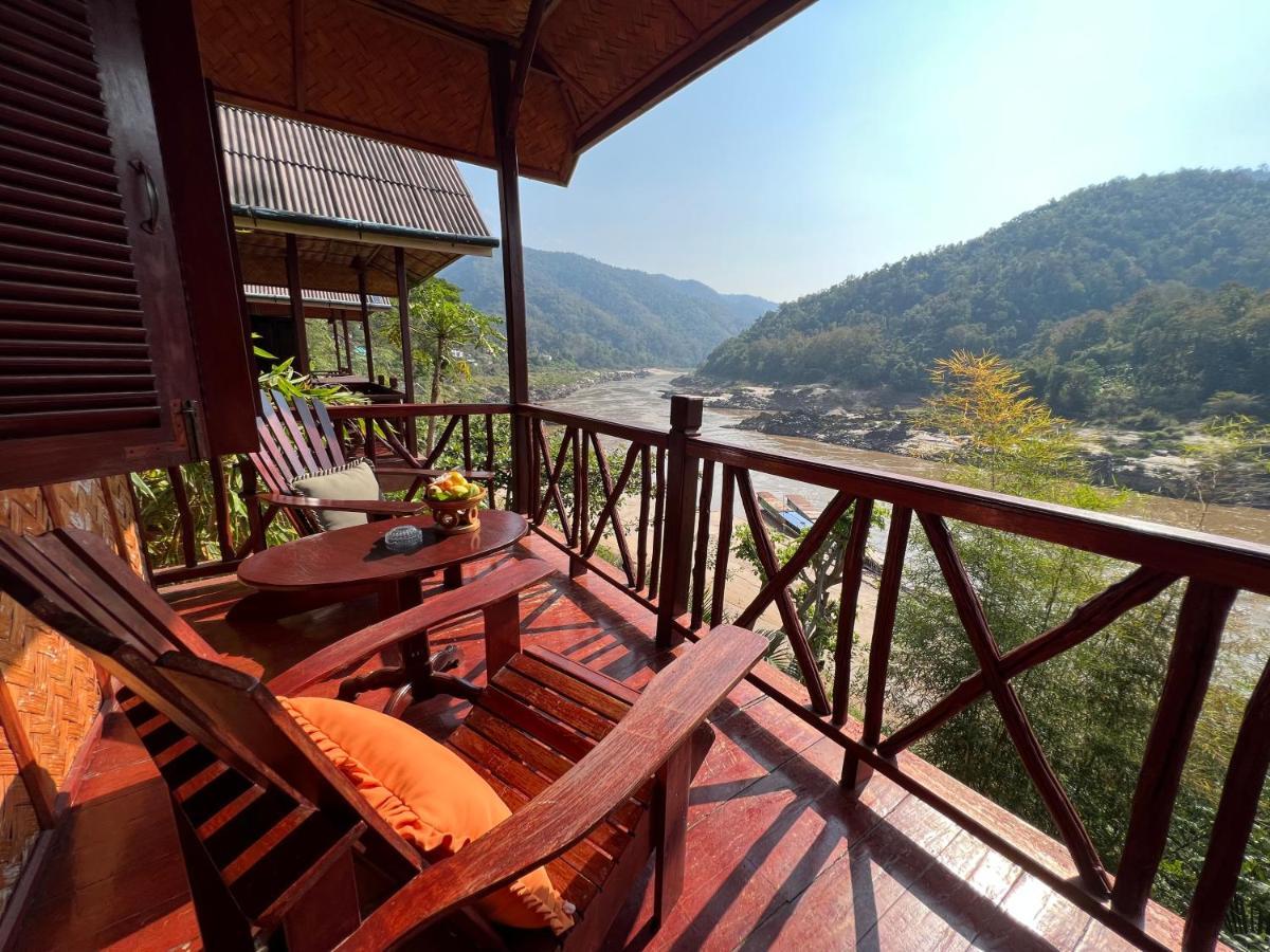 Mekong Riverside Lodge Muang Pakbèng Eksteriør billede
