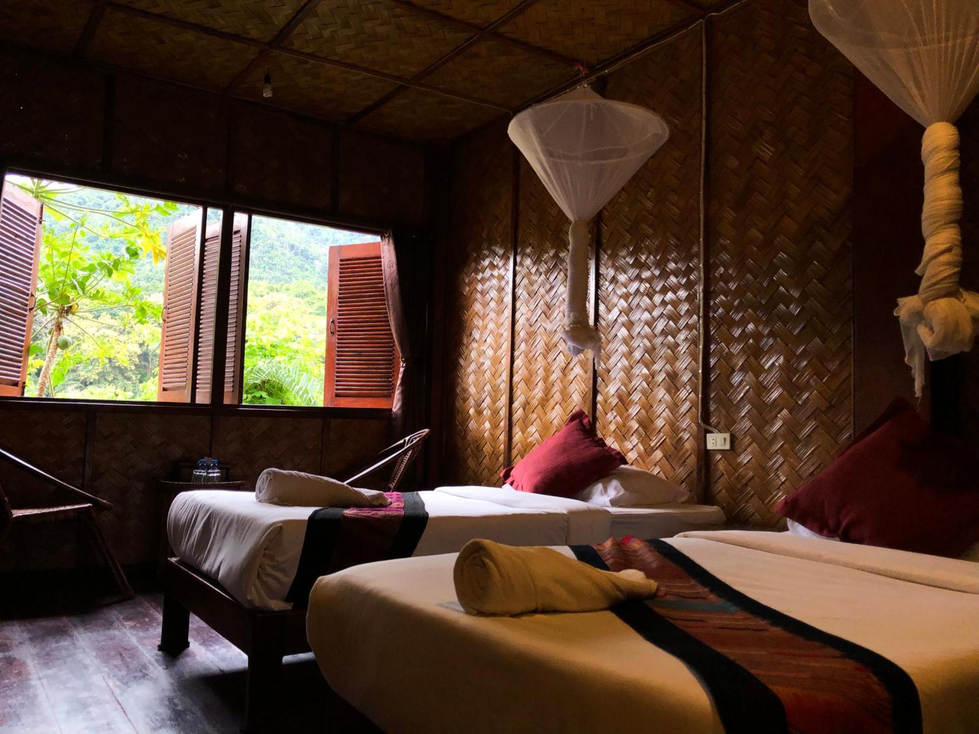 Mekong Riverside Lodge Muang Pakbèng Eksteriør billede
