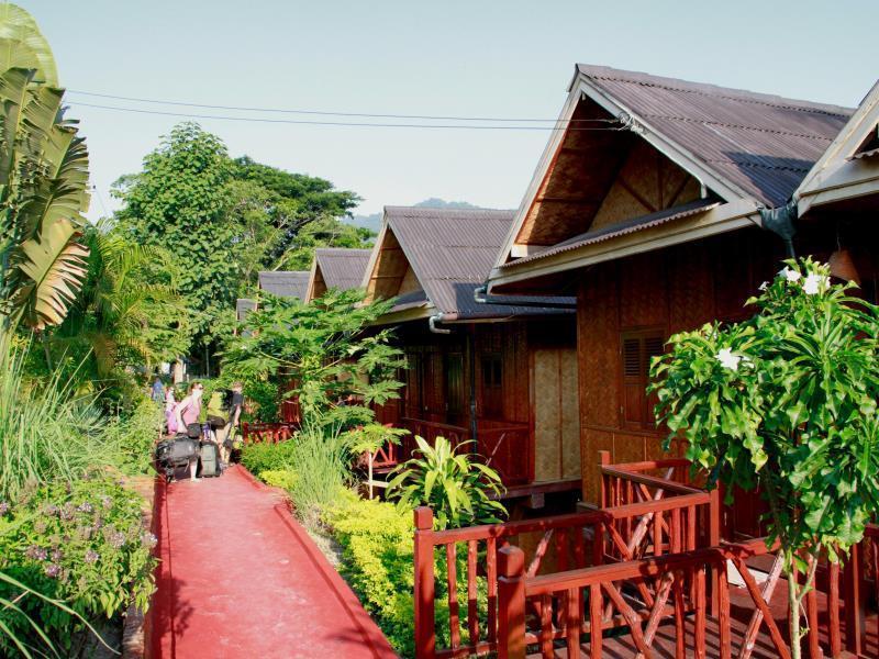 Mekong Riverside Lodge Muang Pakbèng Eksteriør billede