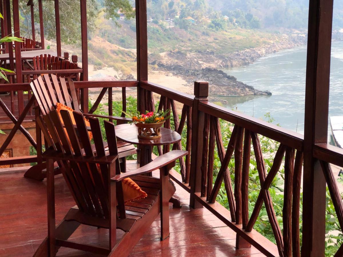Mekong Riverside Lodge Muang Pakbèng Eksteriør billede